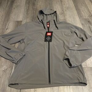 686 Unix Windbreaker Jacket Gray Grey Size XXL KCR915 NWT $90 Genuine